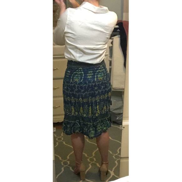 Forever 21 BOHO Accordion Skirt - Picture 7 of 11